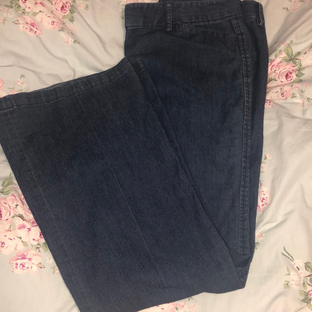 Flare Stretch Trousers